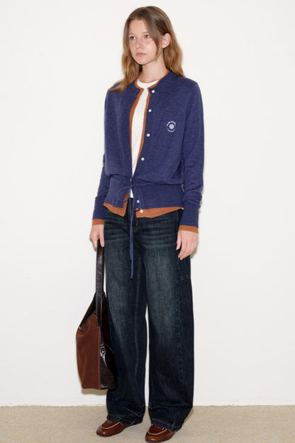 Washed Whiskered Denim Pants