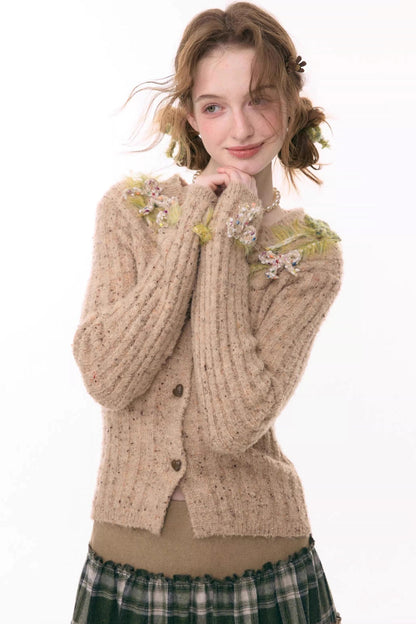 Mist Harbor Fleece Cardigan