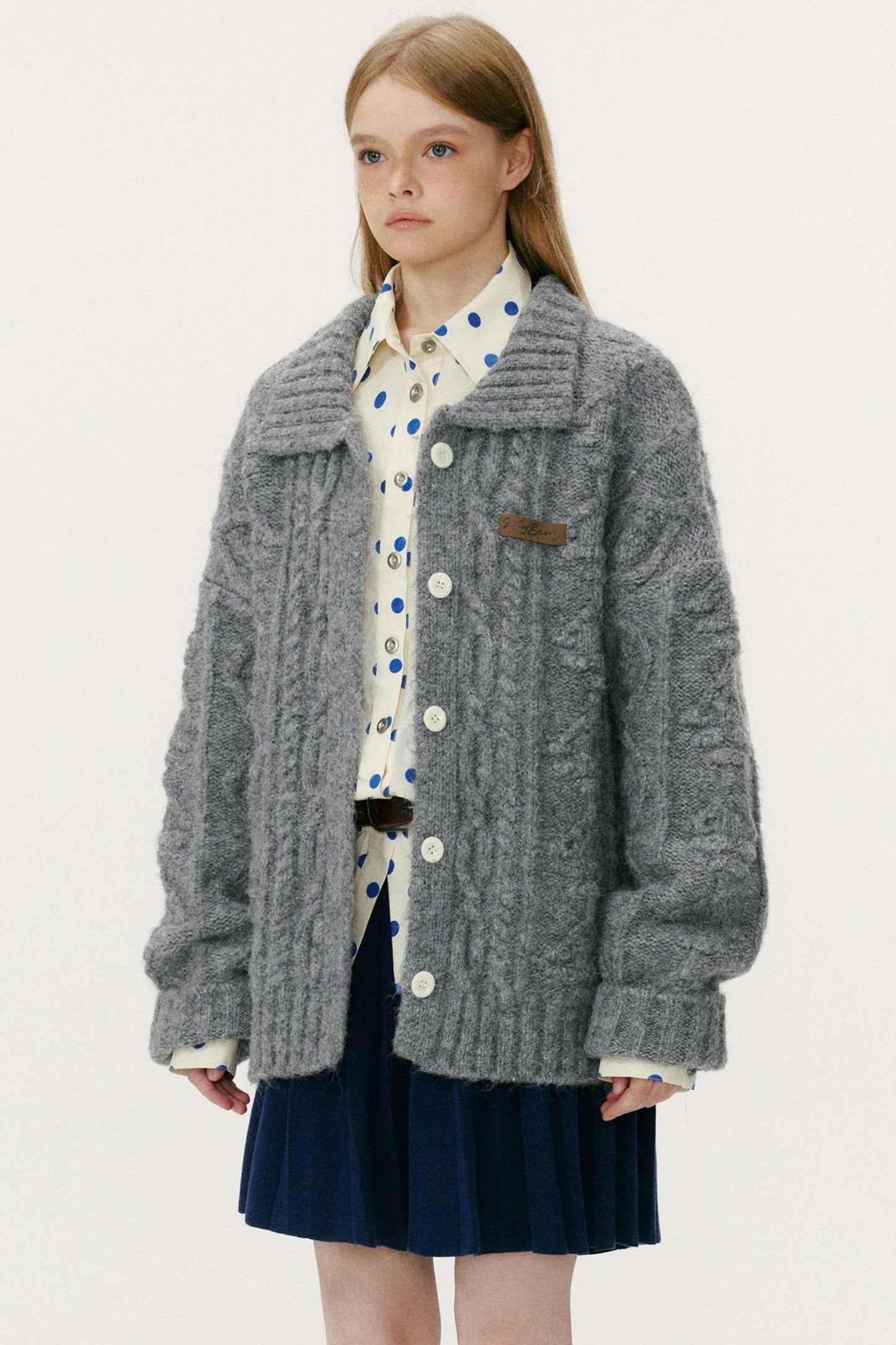 Vintage Cable Knit Sweater