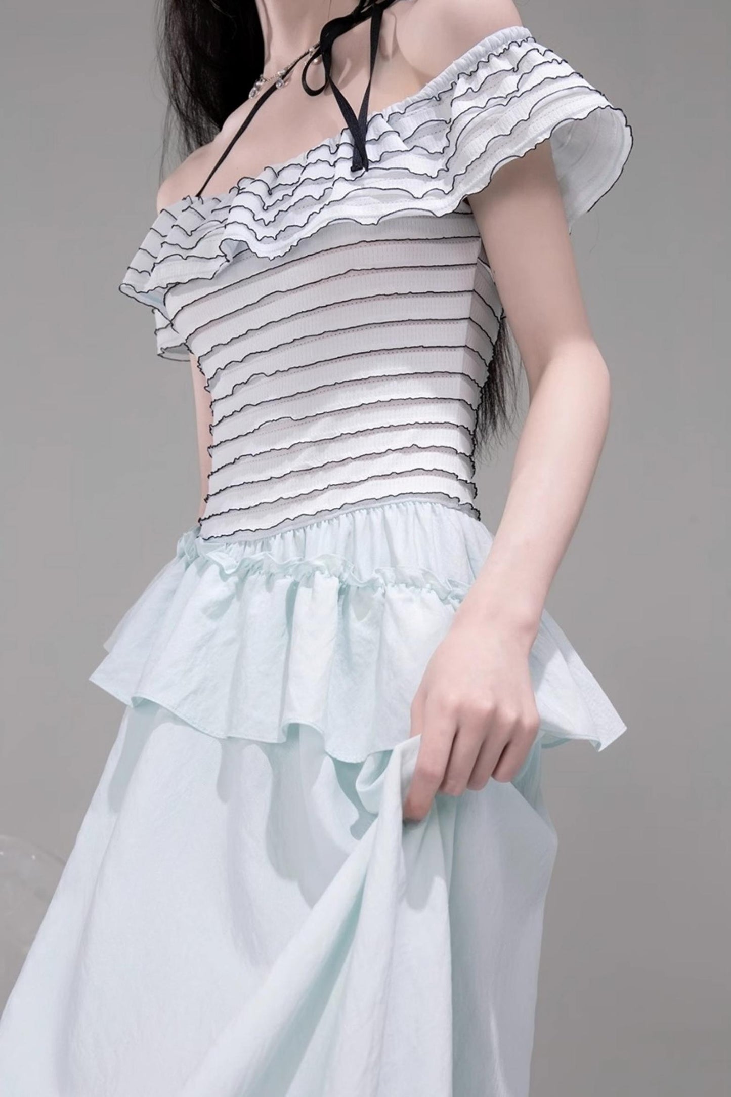 Aurora Knit A-Line Dress