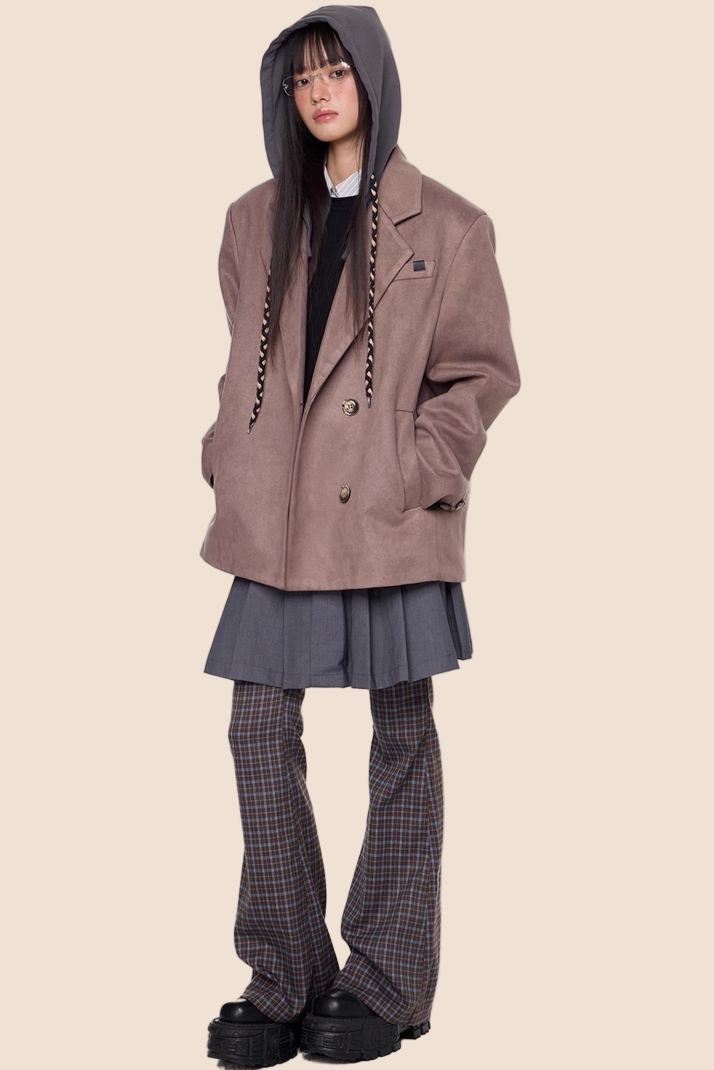 American Vintage Hooded Blazer