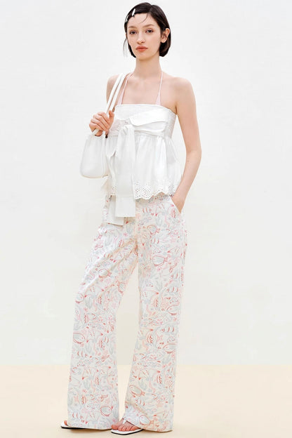 Summer Lace Halter Skirt