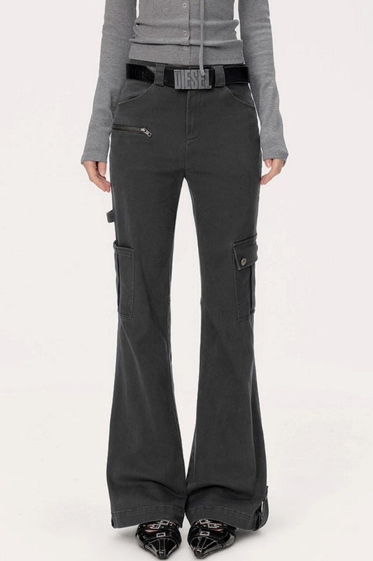Retro Bootcut Cargo Pants