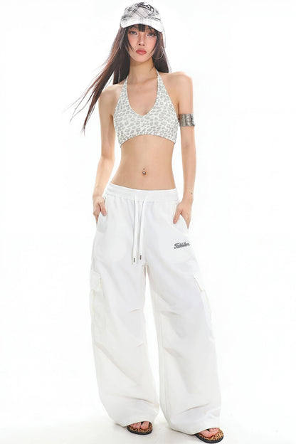 Leopard Print Halter Top