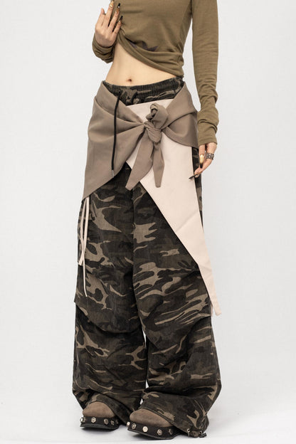 American Vintage Camouflage Cargo Pants