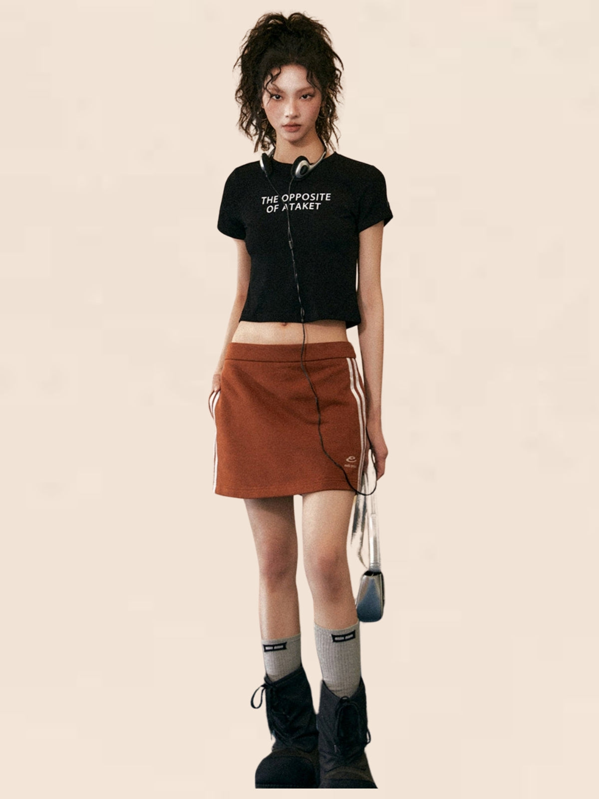 Casual Cropped T-Shirt