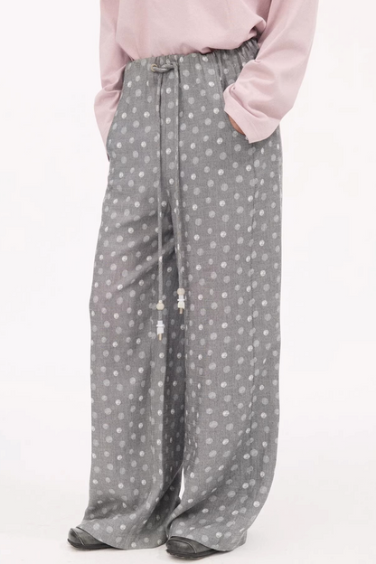 Beaded Polka Dot Pants