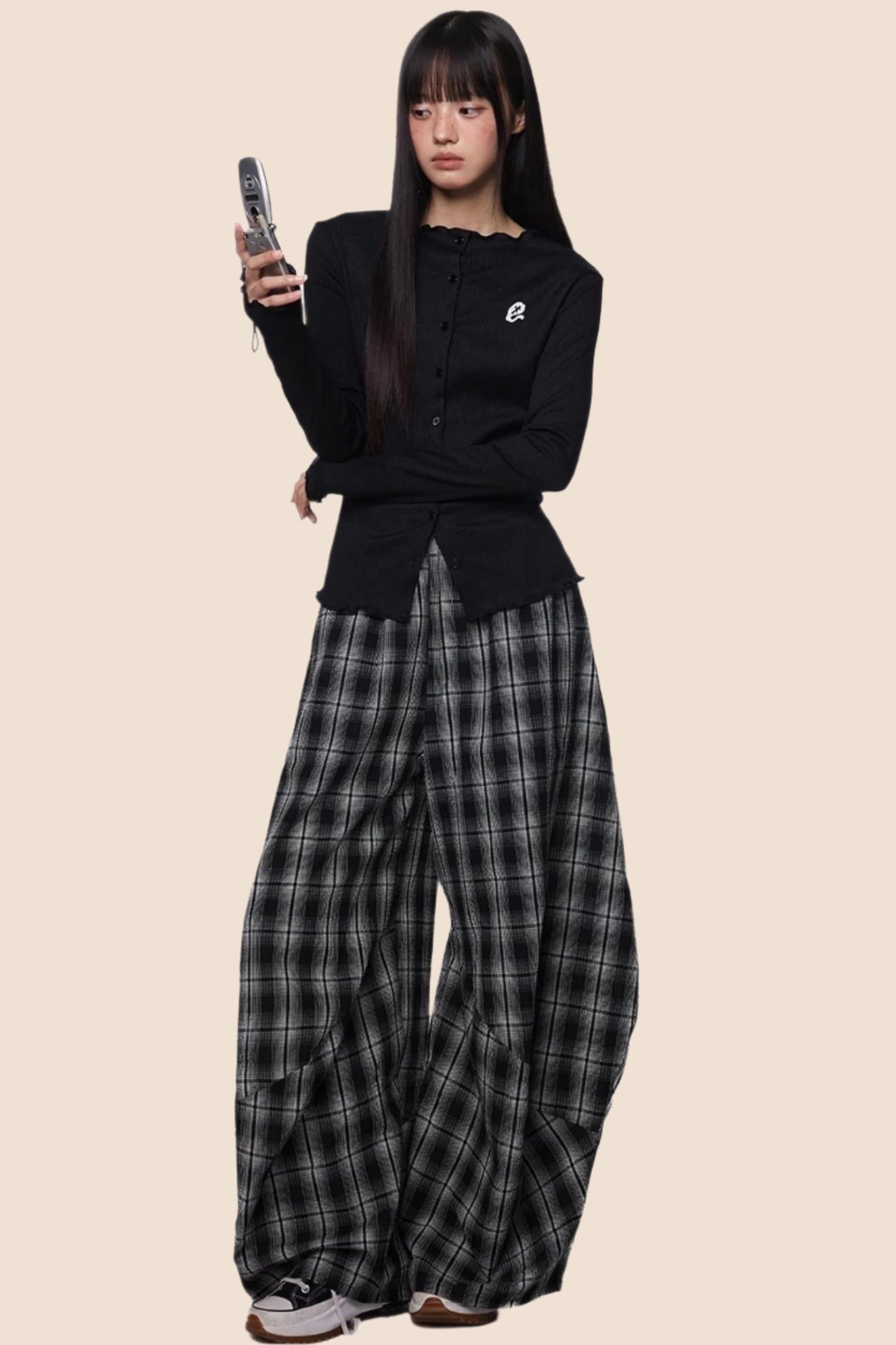 Pleated Lightweight Summer Cardigan