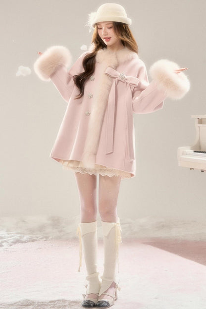 Lace Story Knitted Skirt