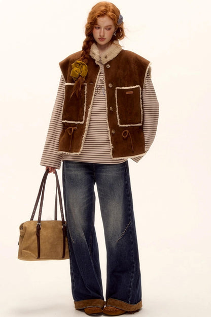 Love Reversible Vest Jacket Set-Up