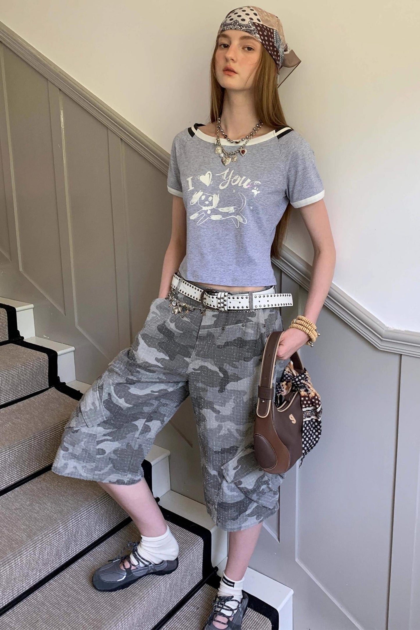 Retro Summer Cropped Pants