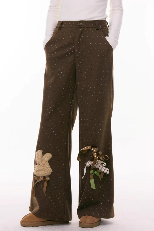 Velvet Rabbit Bow Pants