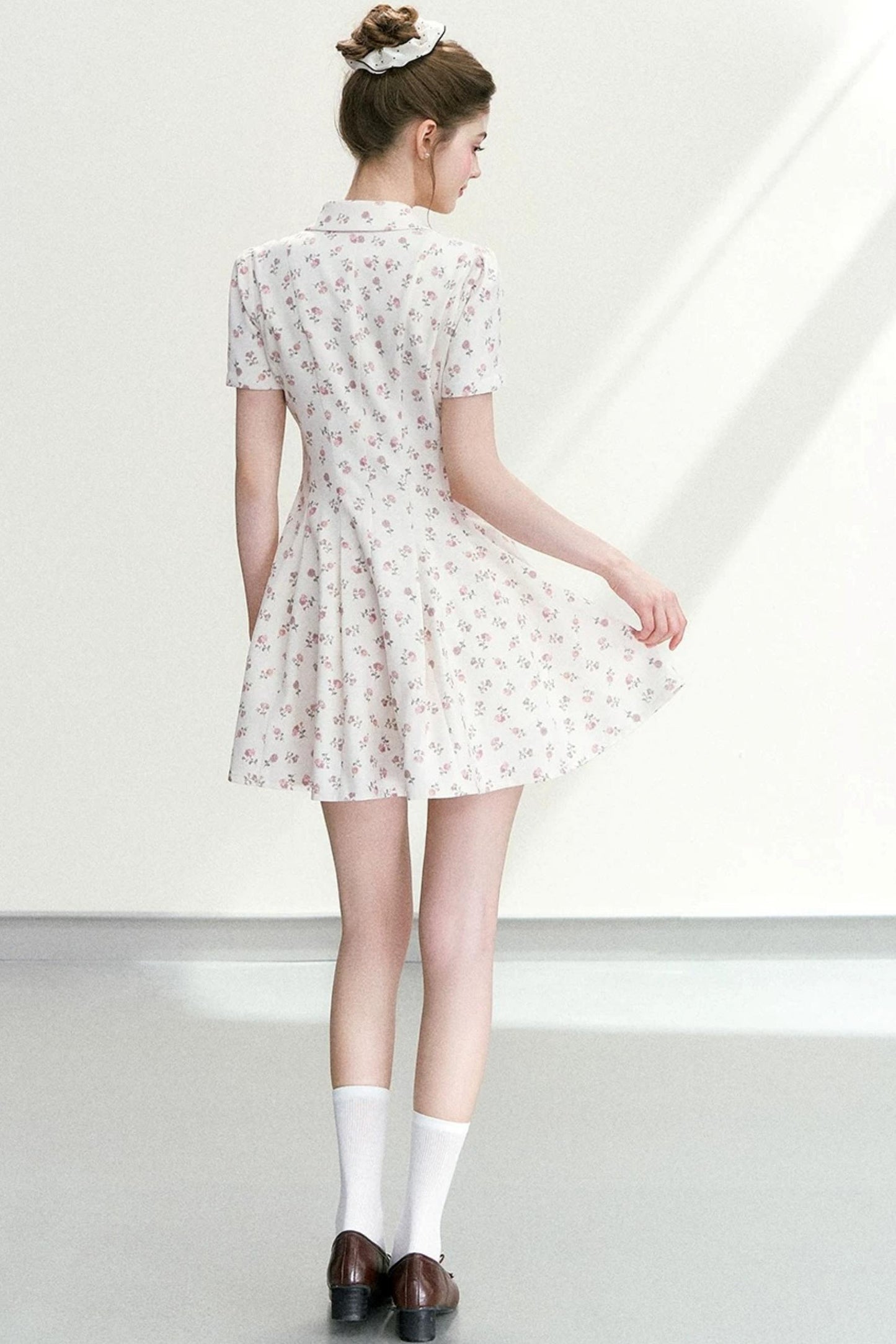 Sweet Floral A-Line Dress