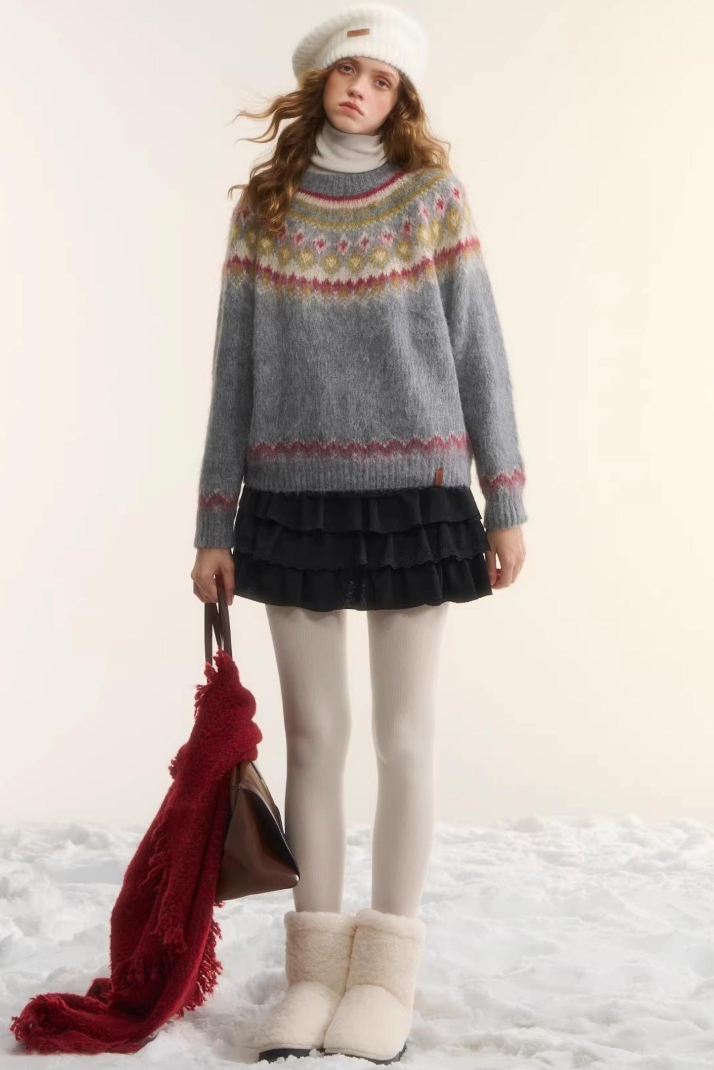 Fair Isle Jacquard Sweater