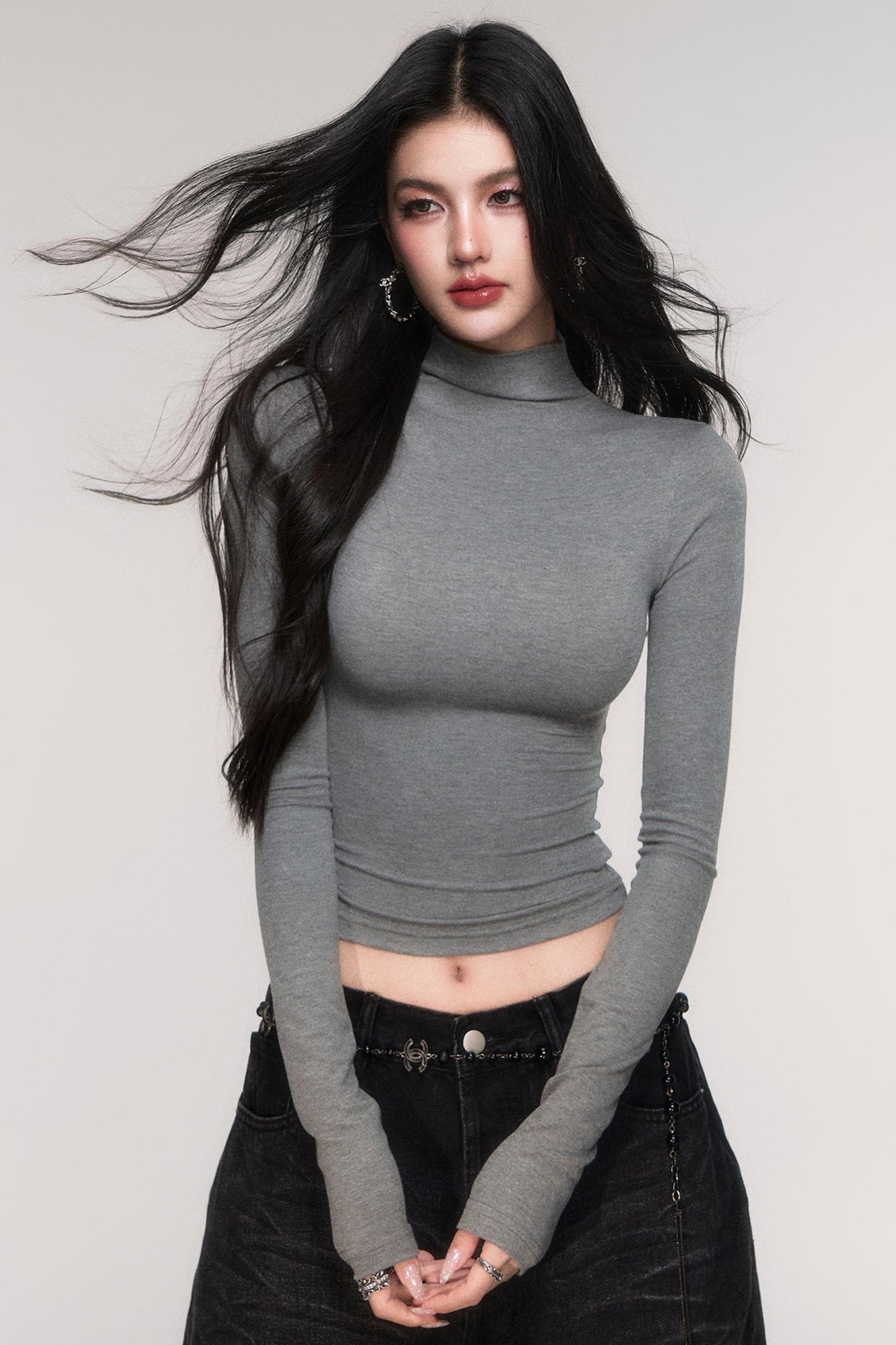 Romantic High Stretch Slim Top