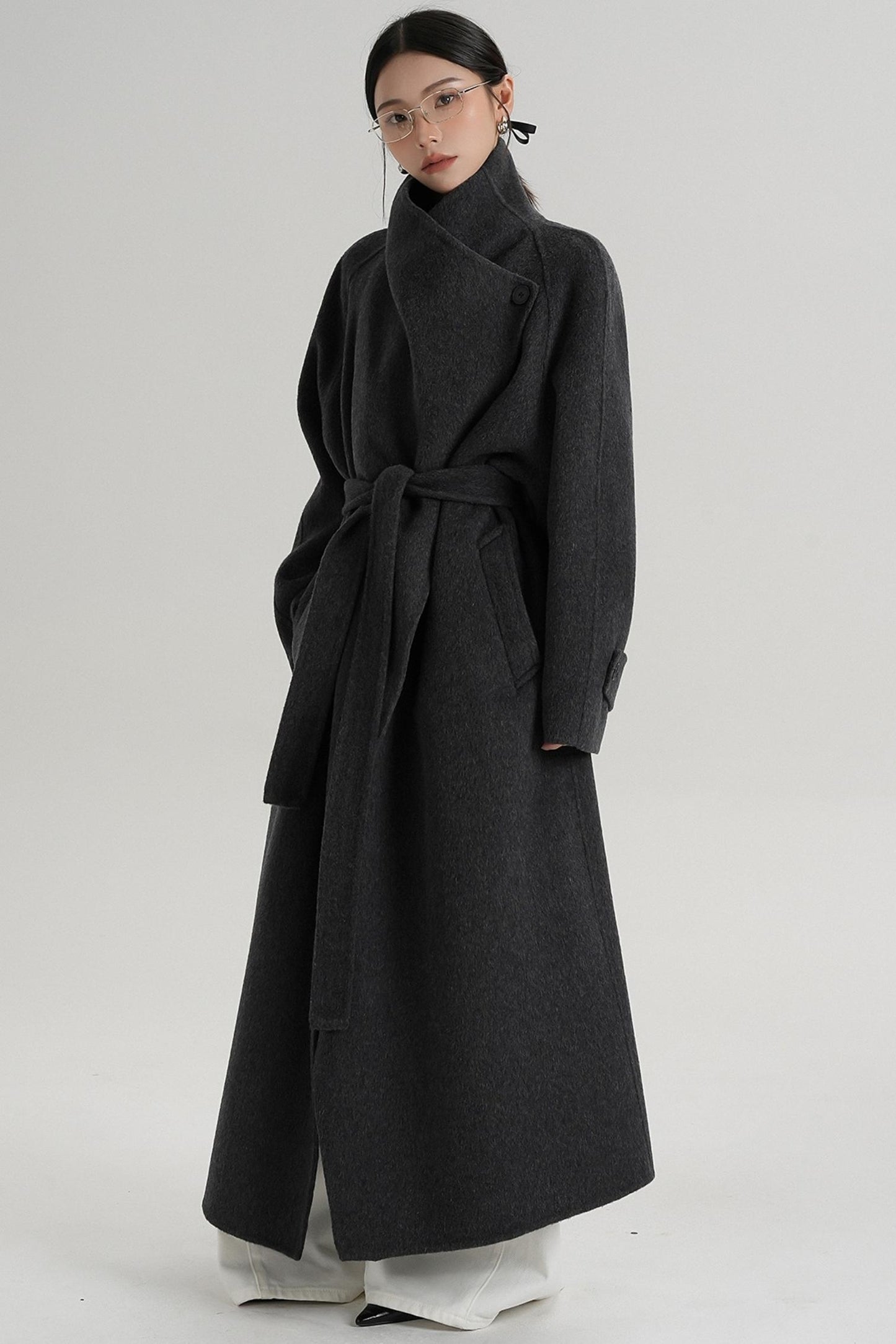 Luxurious Reversible Wool Coat