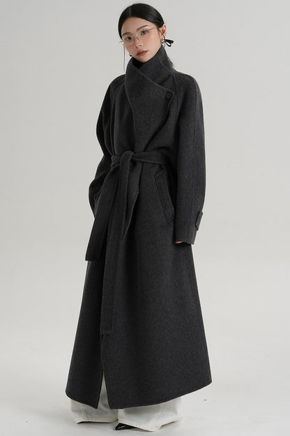 Luxurious Reversible Wool Coat