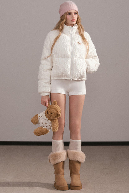 Slim Fit Knit Shorts