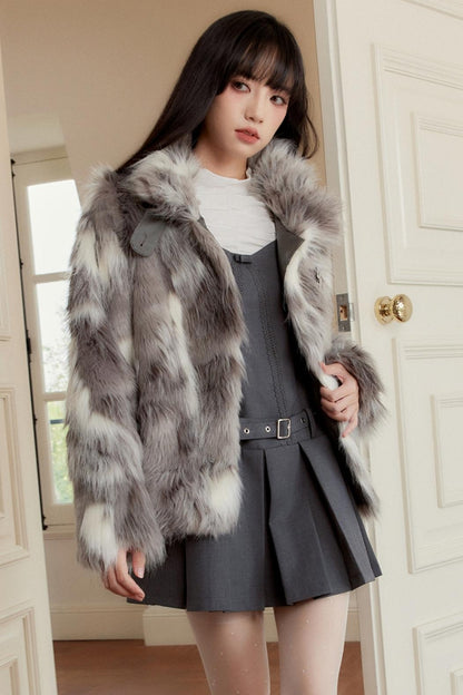 Autumn Chaebol Fur Coat