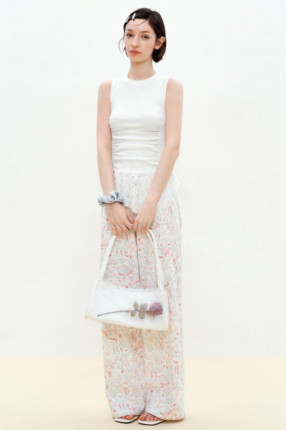 Summer Lace Asymmetrical Vest