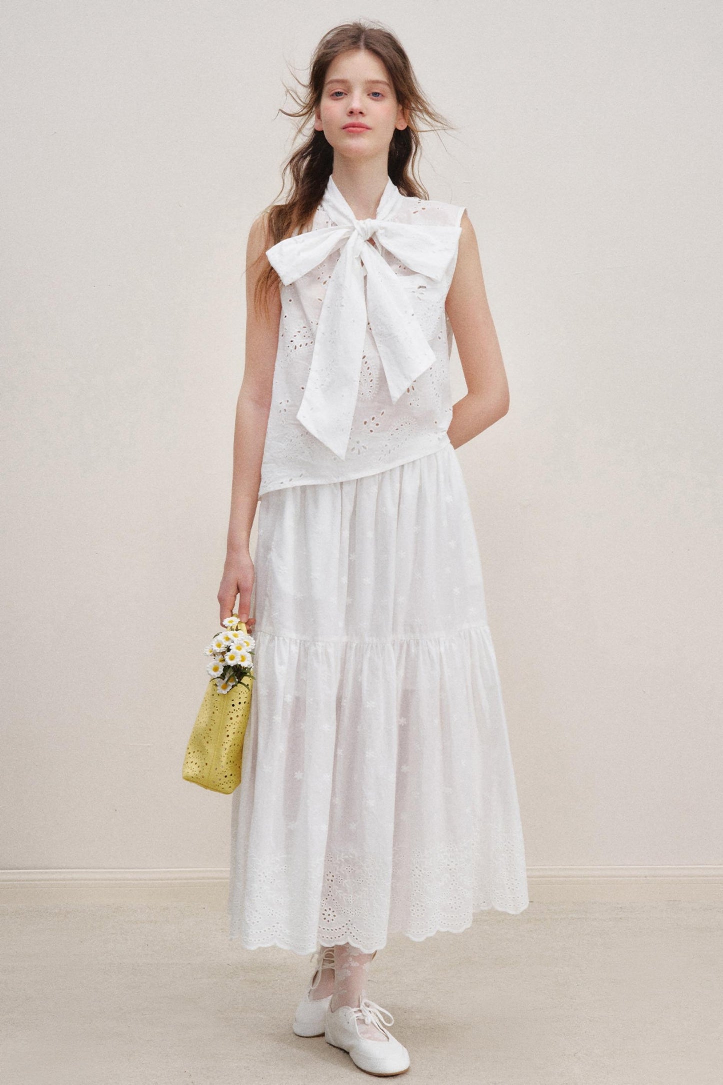 Romantic Bow Tie Vest