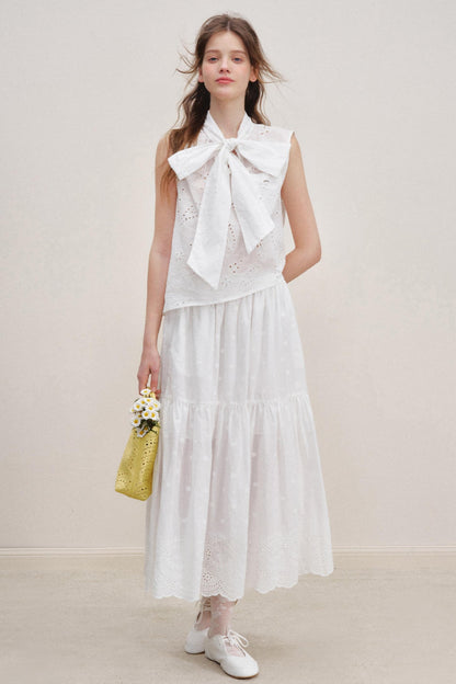 Romantic Bow Tie Vest