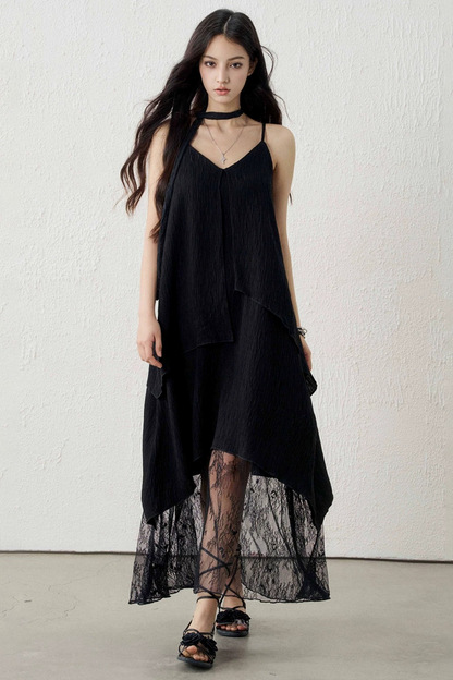 Ghost Lace Long Dress