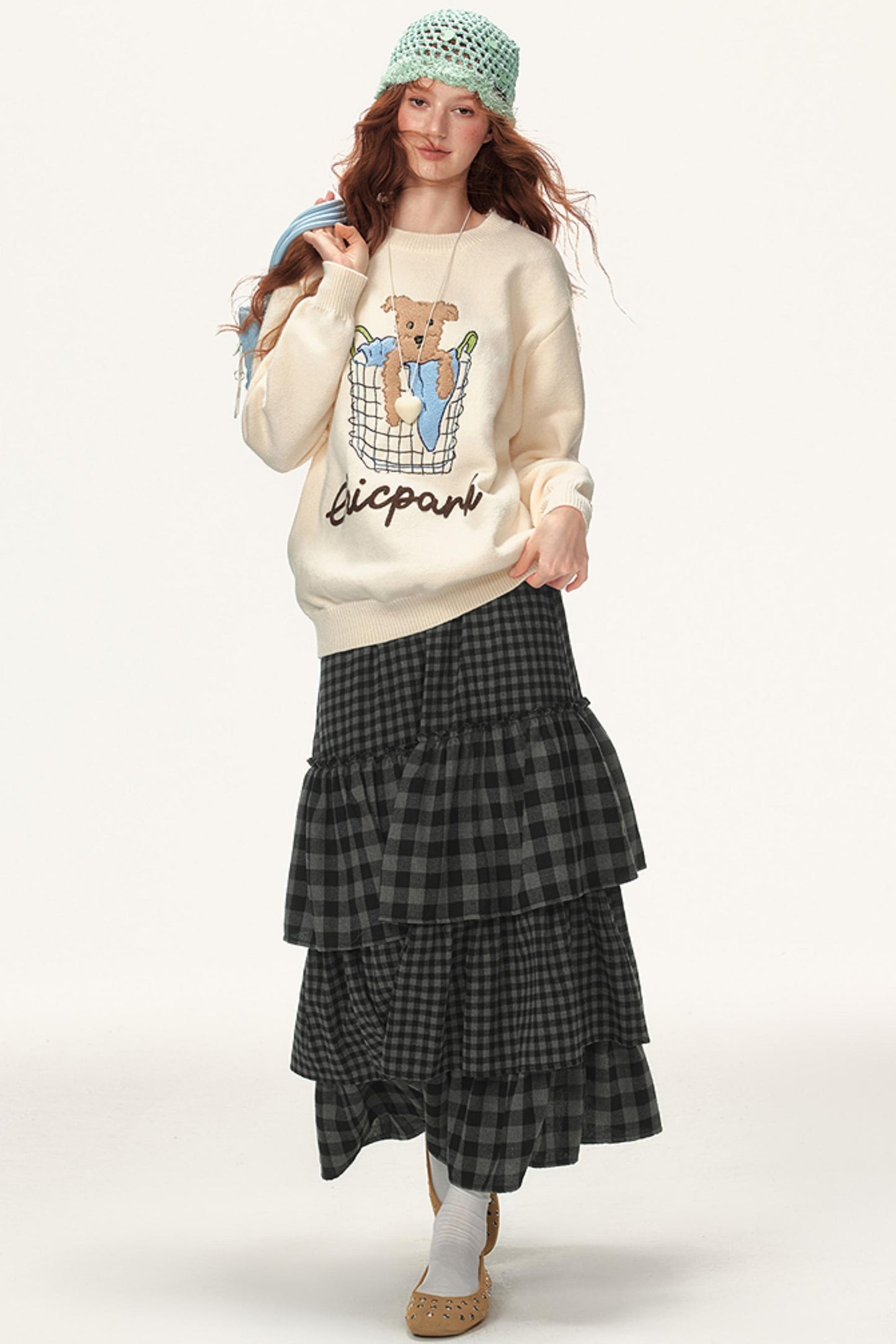 Sweet Vintage Bear Top