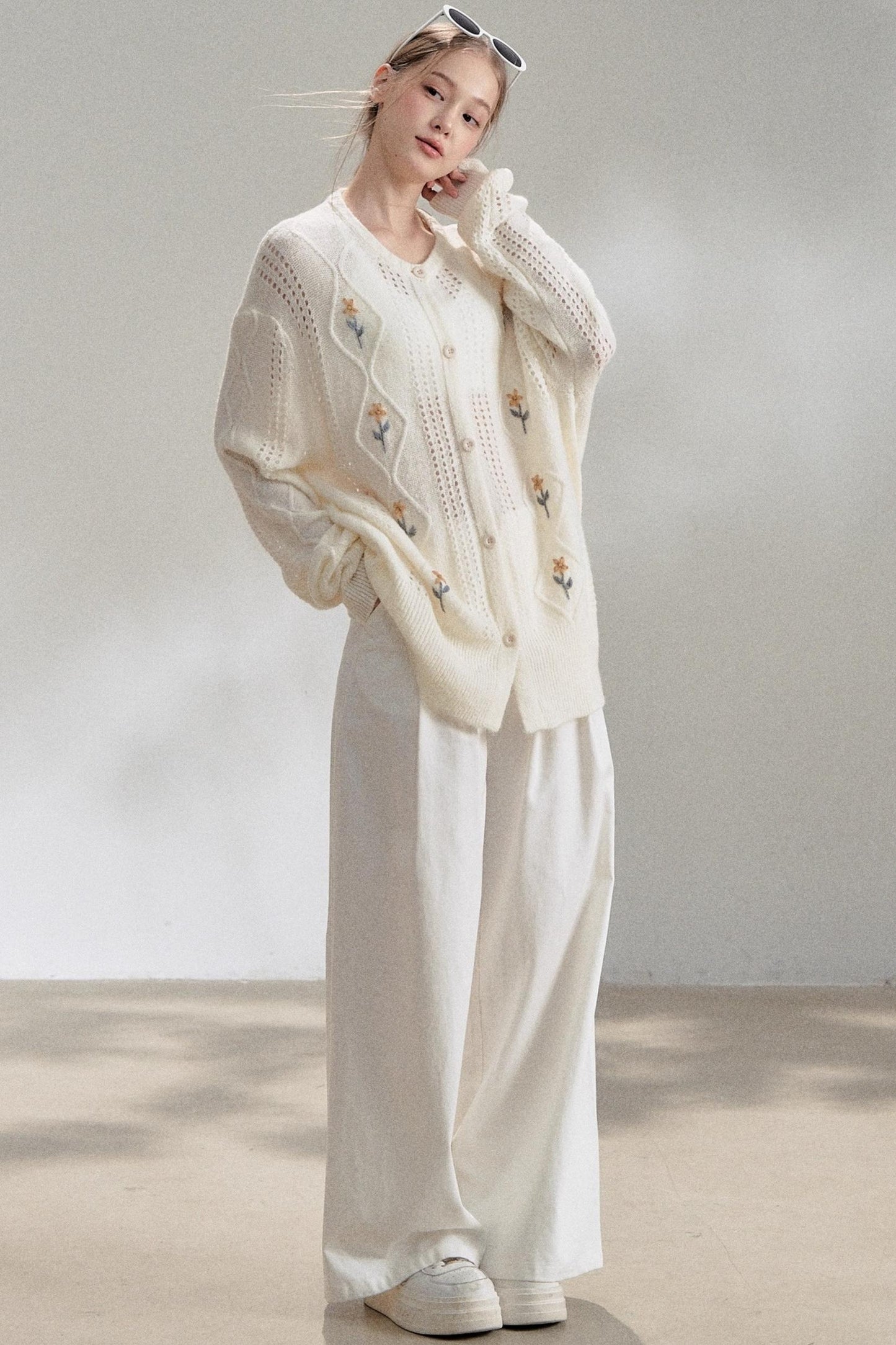 New Loose Knitted Sweater Jacket