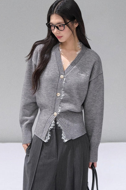 Lace Patchwork Knitted Sweater