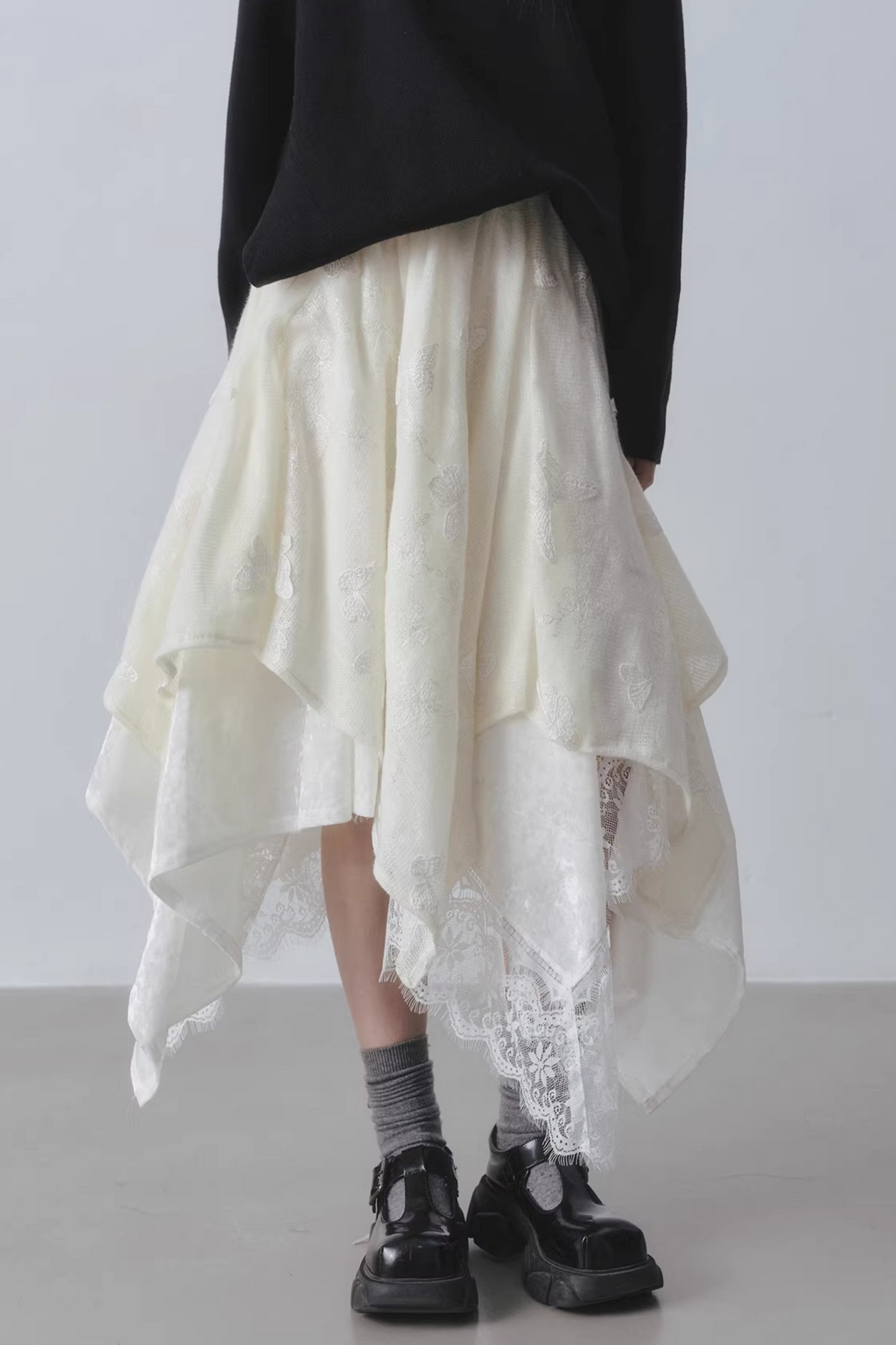 Dream Moonlight Jacquard Skirt