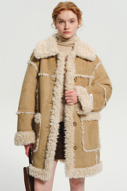 Thickened Suede Fur Coat