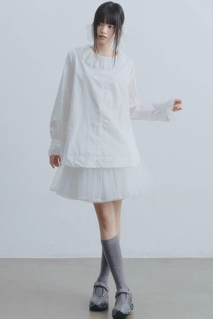 Blusa de encaje Melodía Matutina