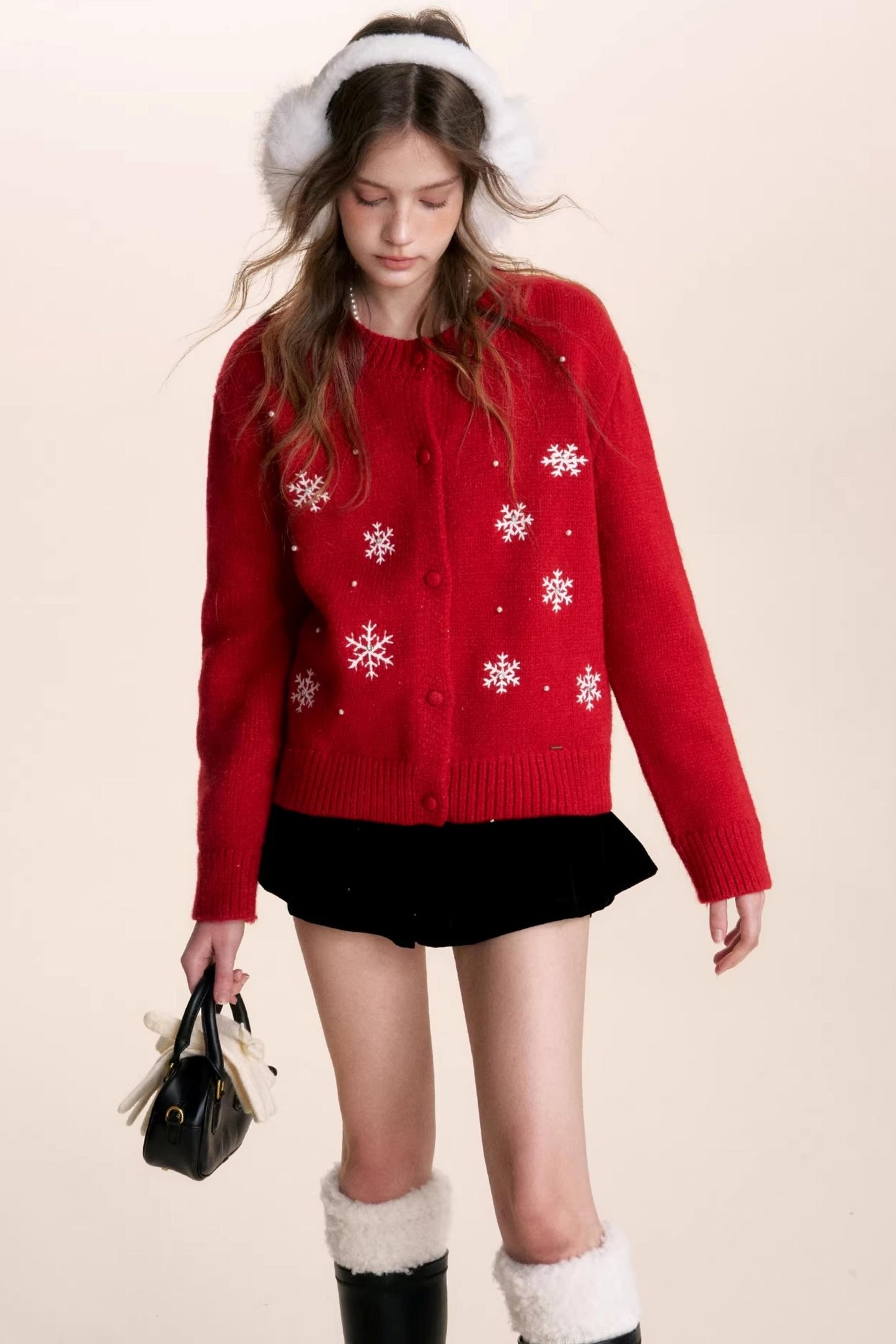 Snowflake Crochet Cardigan