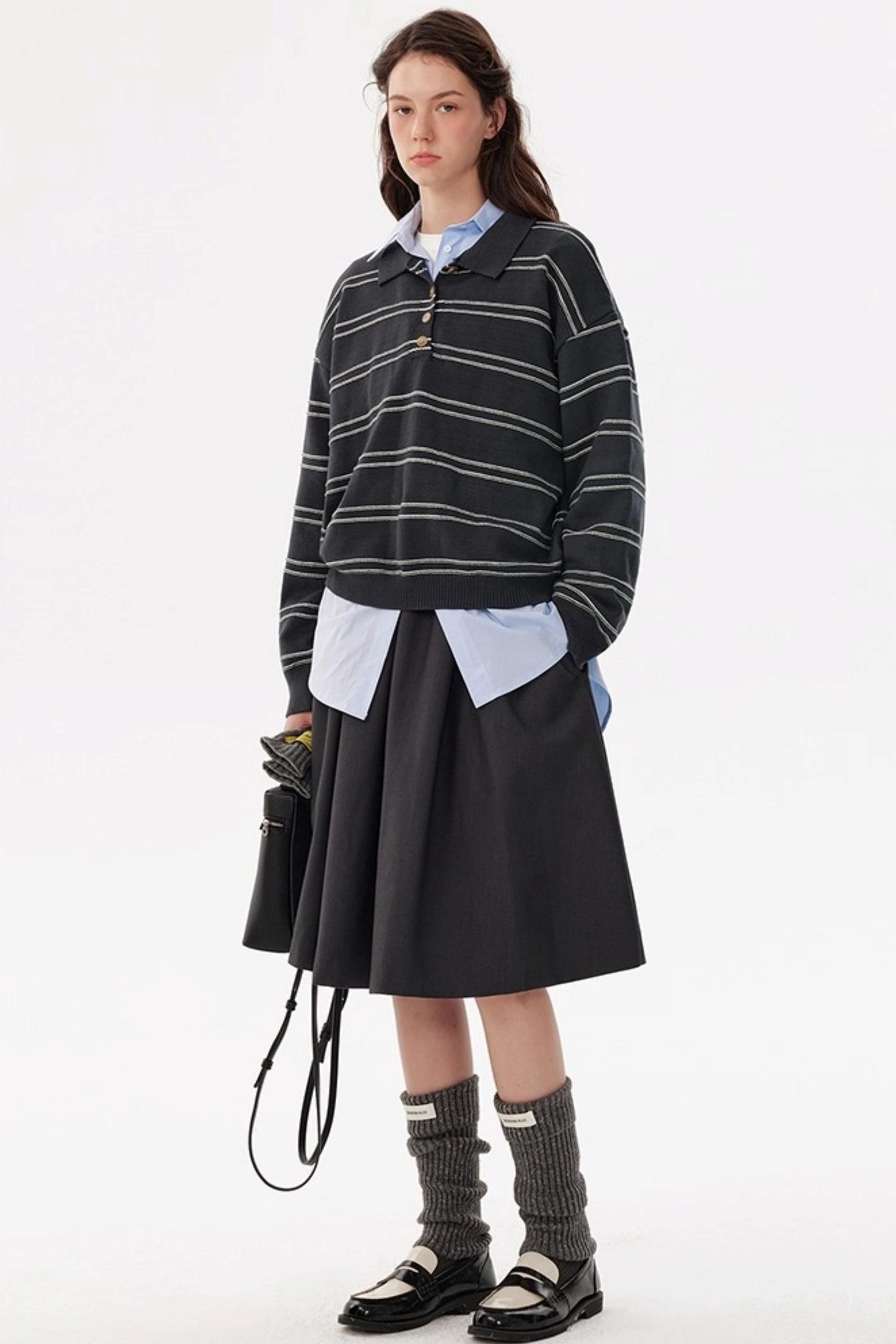 Intellectual Striped Knit Shirt