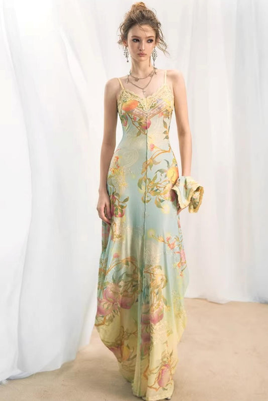 Spicy Girl Embroidered Knit Dress