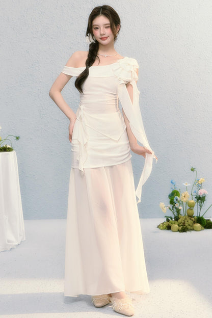 Elegant Rose Skirt Set-Up