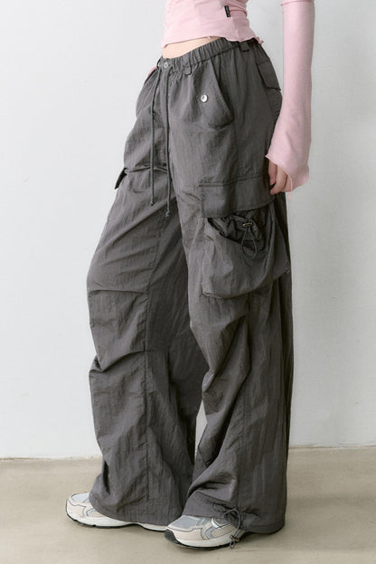 Large Pocket Loose Fit Cargo Pants