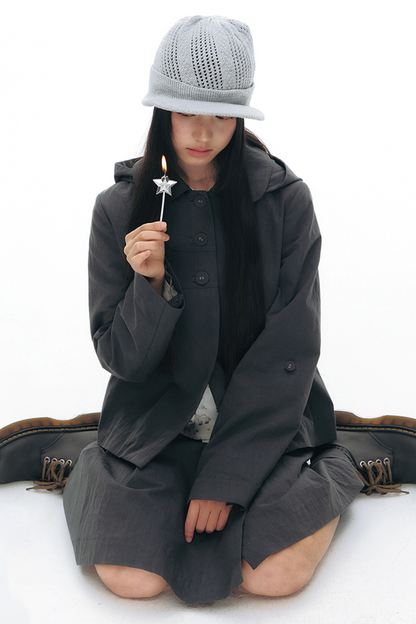 Original Pleated Workwear Skirt