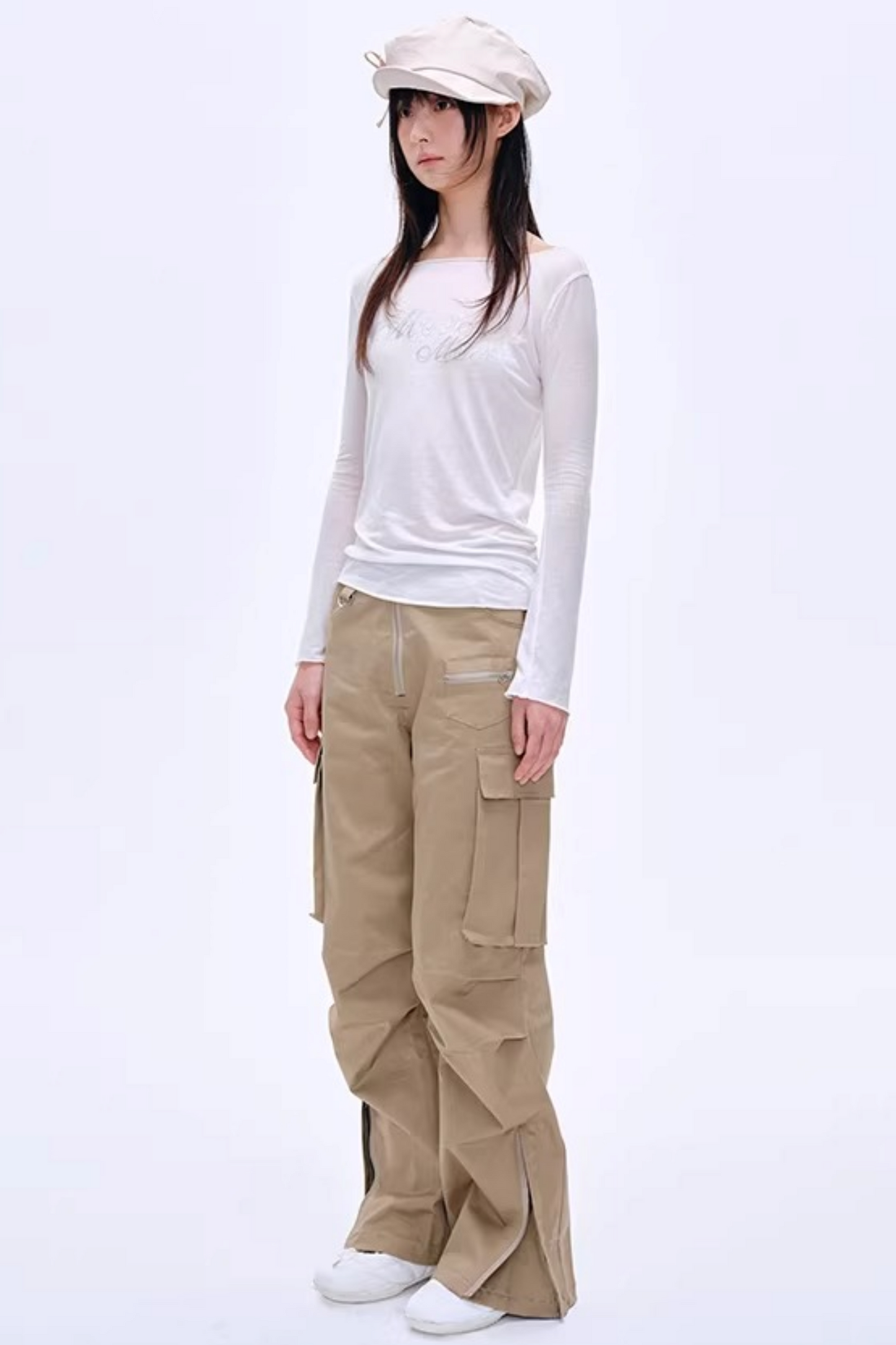 Pantaloni da Lavoro Plissettati Vintage