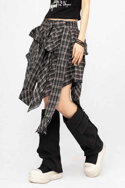 Summer Plaid Skirt