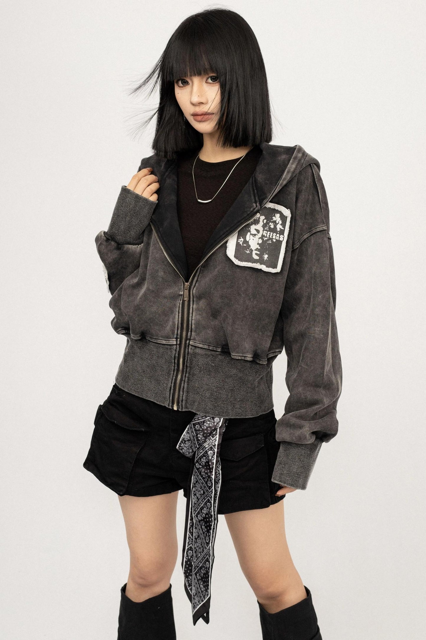 Vintage Short Sweat Jacket