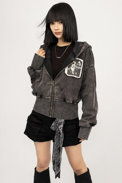 Vintage Short Sweat Jacket