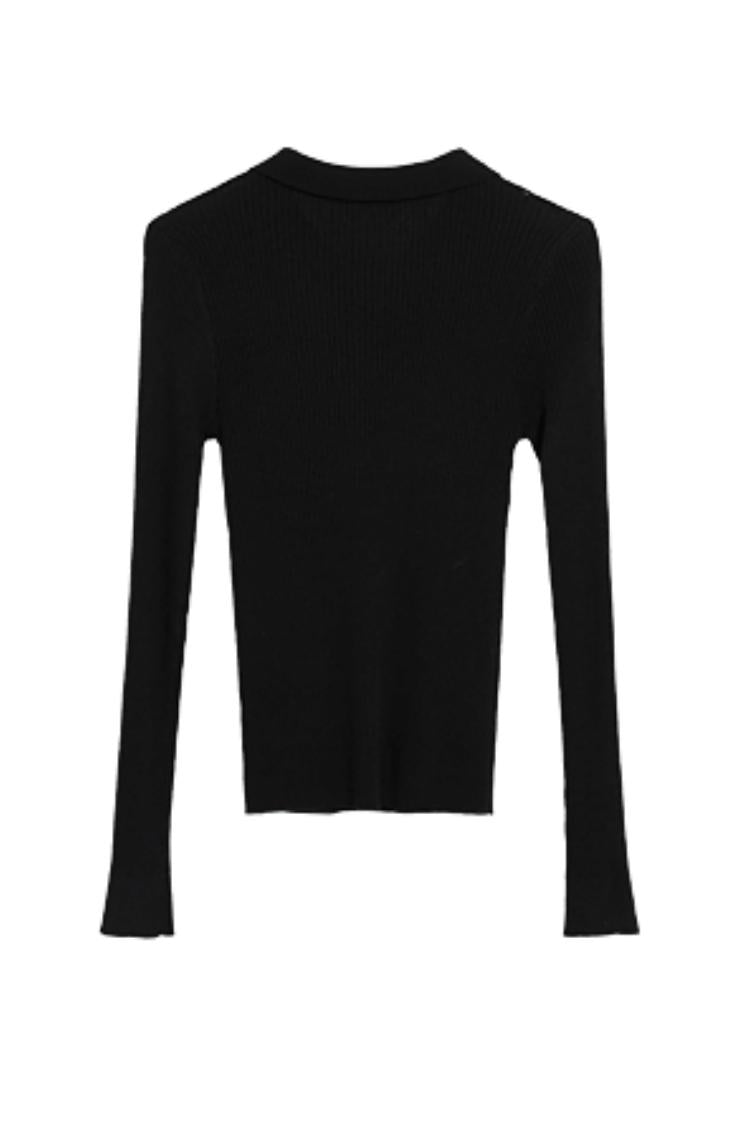 Slim Fit Knit Pullover Sweater