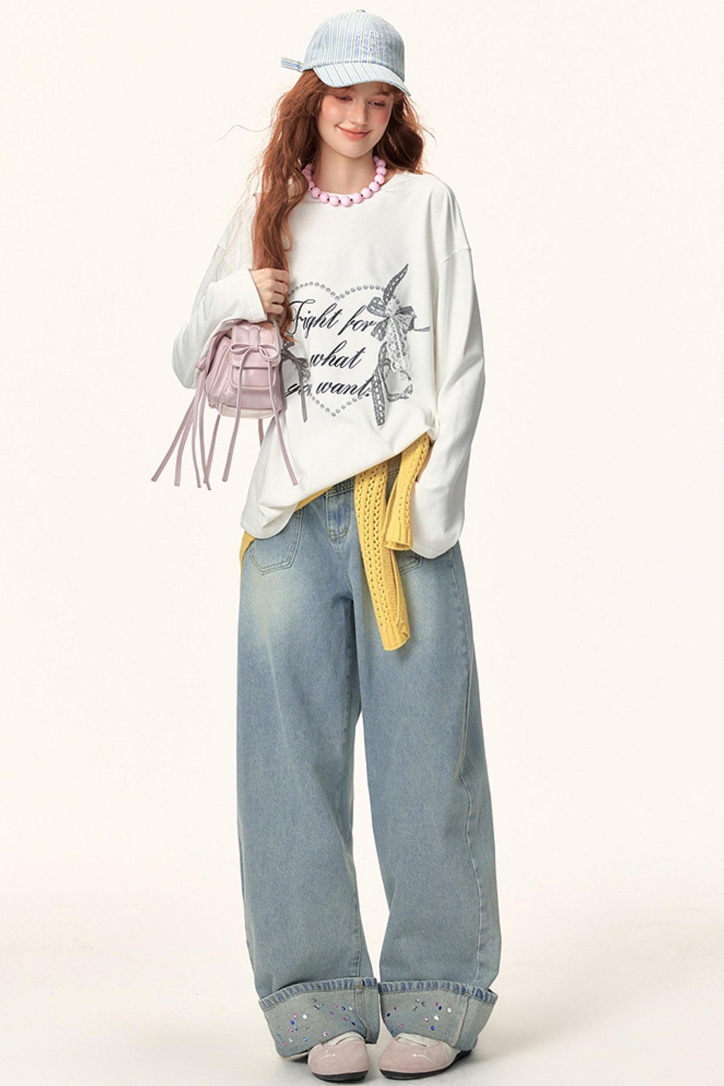 Color-Blocked Letter T-Shirt