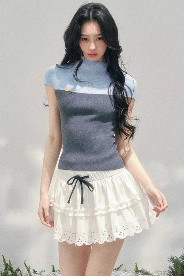 Mood Like Smoke Knit Top