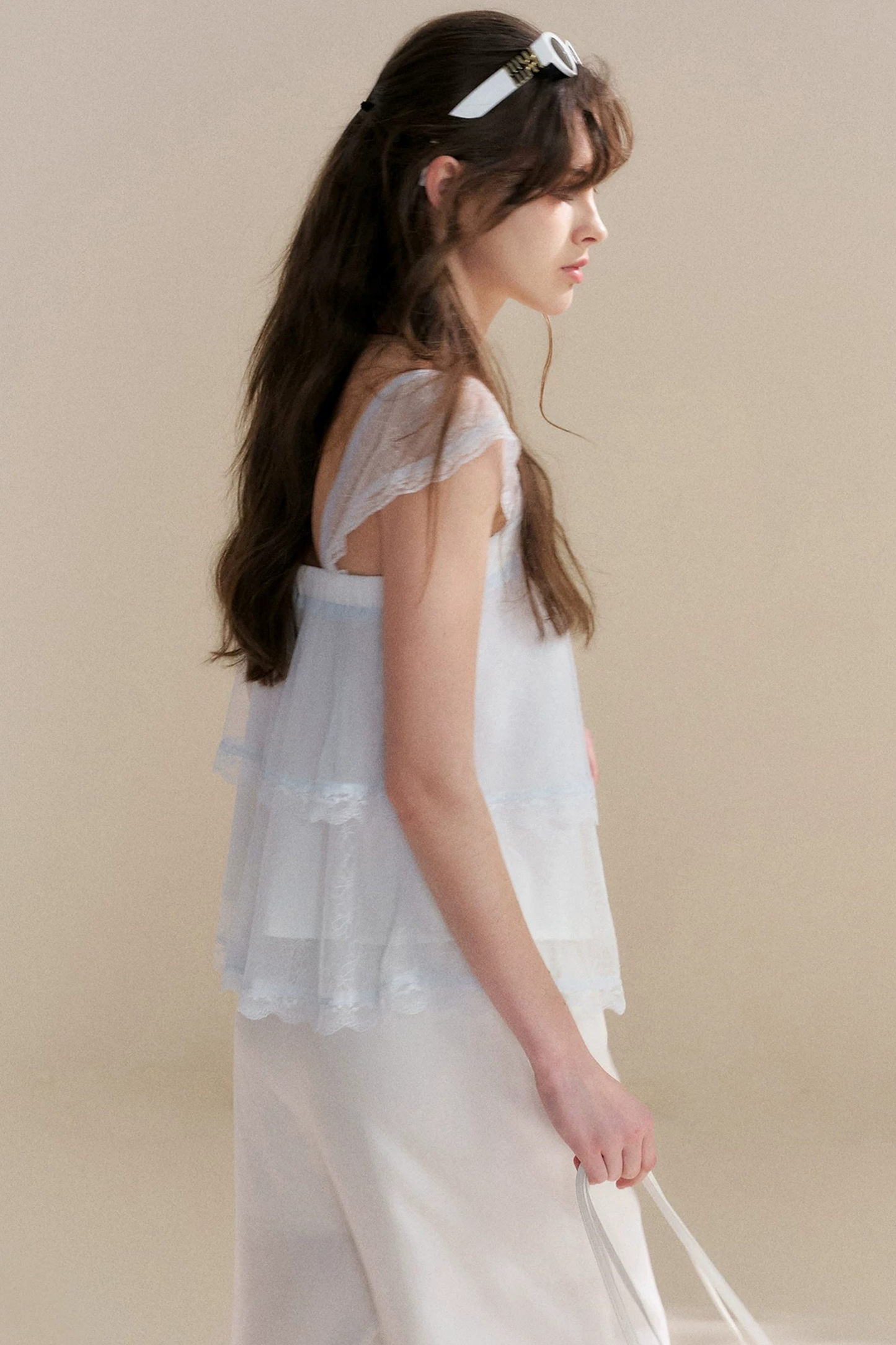 French Lace Irregular Camisole