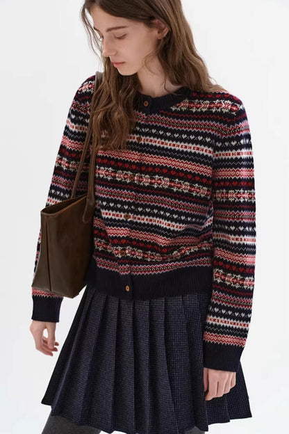 Merino Wool Fair Isle Sweater