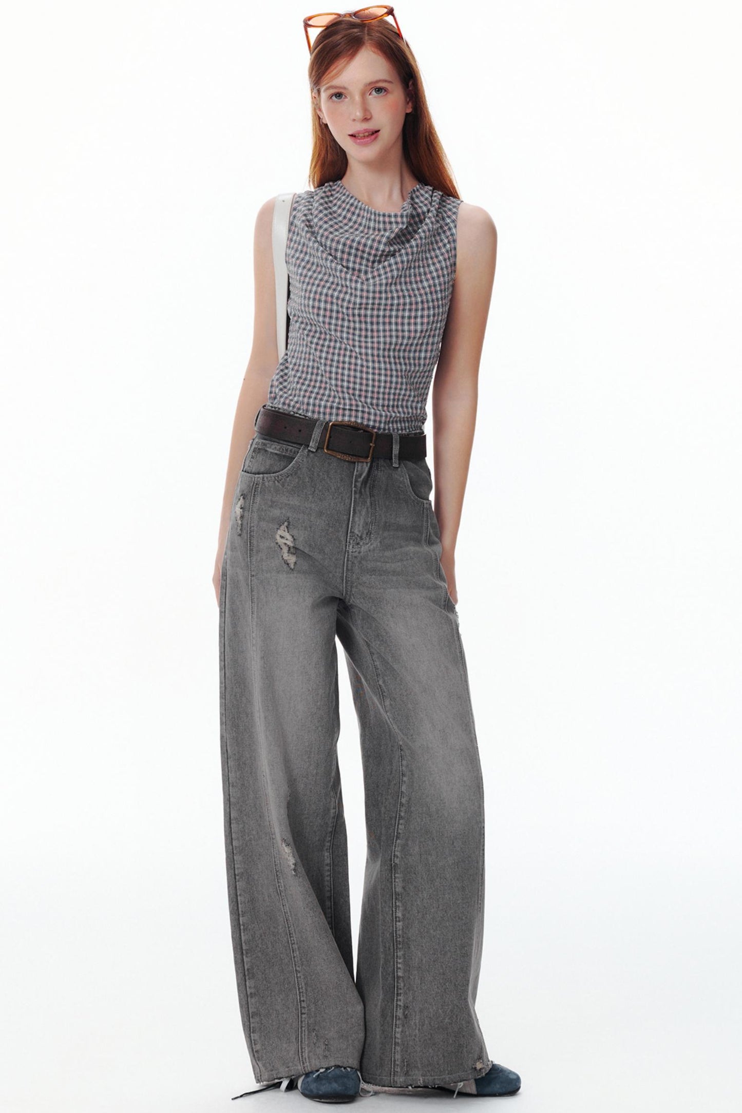 Memory Fragments Straight Jeans