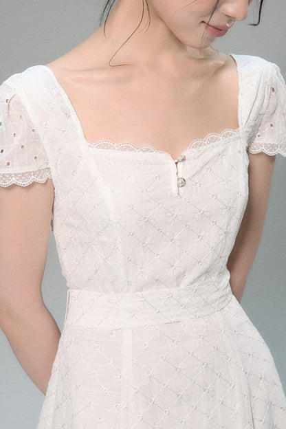 Elegance White Dress